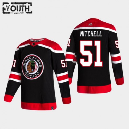 Dětské Hokejový Dres Chicago Blackhawks Dresy Ian Mitchell 51 2020-21 Reverse Retro Authentic